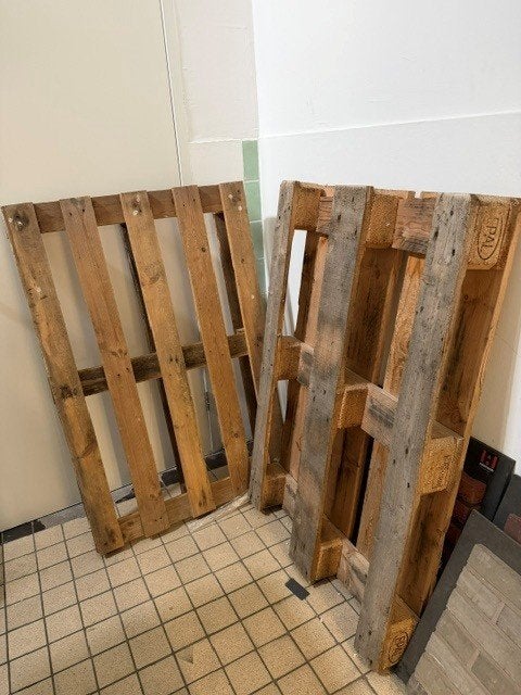 Pallets, Ophalen, Gebruikt, Pallet, Minder dan 200 cm