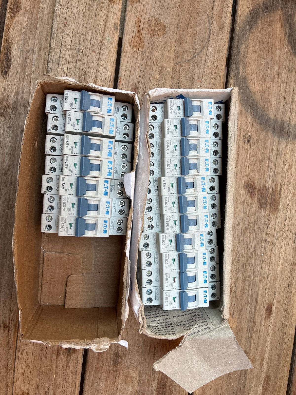 Eaton Installatieautomaten B20/1P+N, Ophalen of Verzenden, Nieuw, Eaton, Installatieautomaat