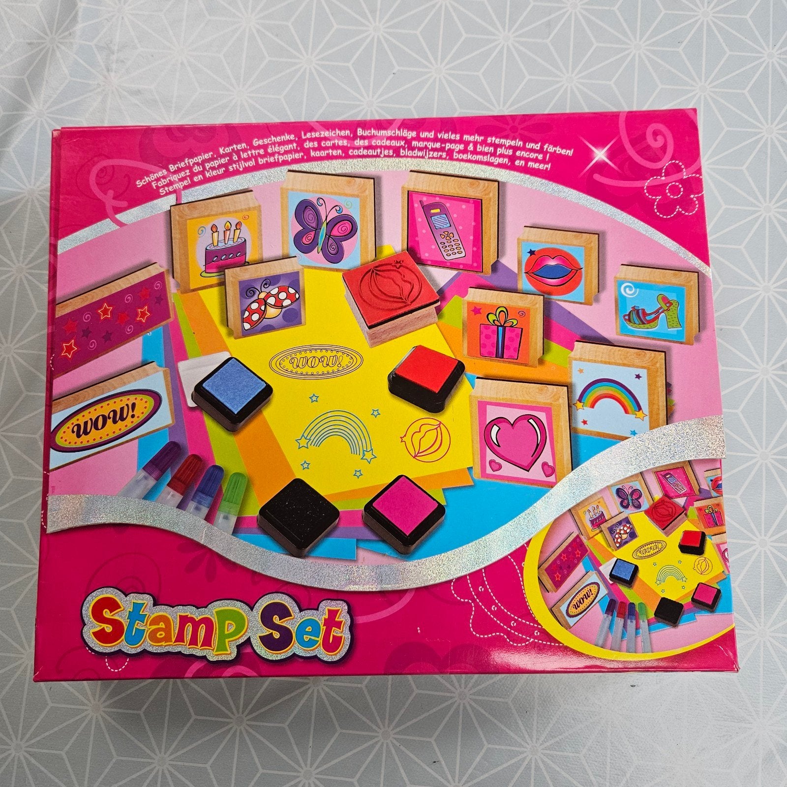 Stempelset WOW! voor creatief knutselplezier, Ophalen