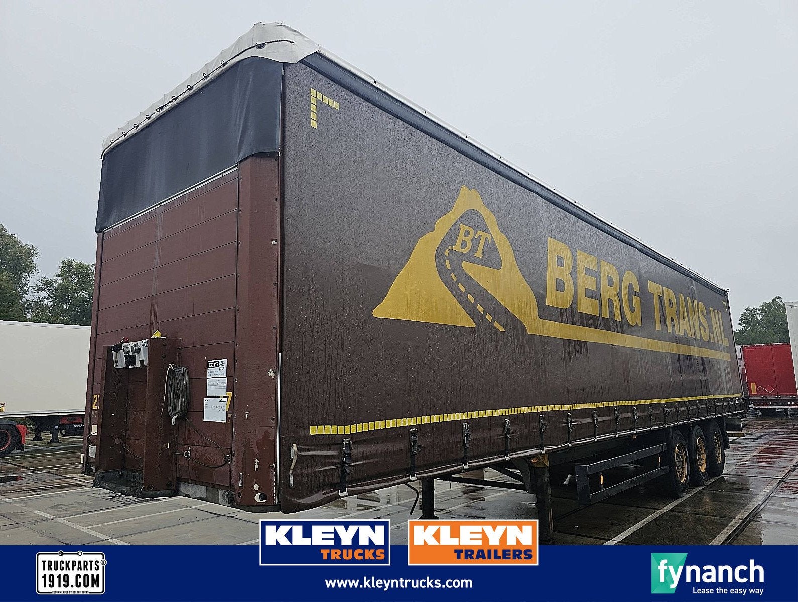 SCHMITZ SCS 24/L - 13.62EB nl trailer disc, Overige kleuren, Bedrijf, Aanhangers en Opleggers, Te koop