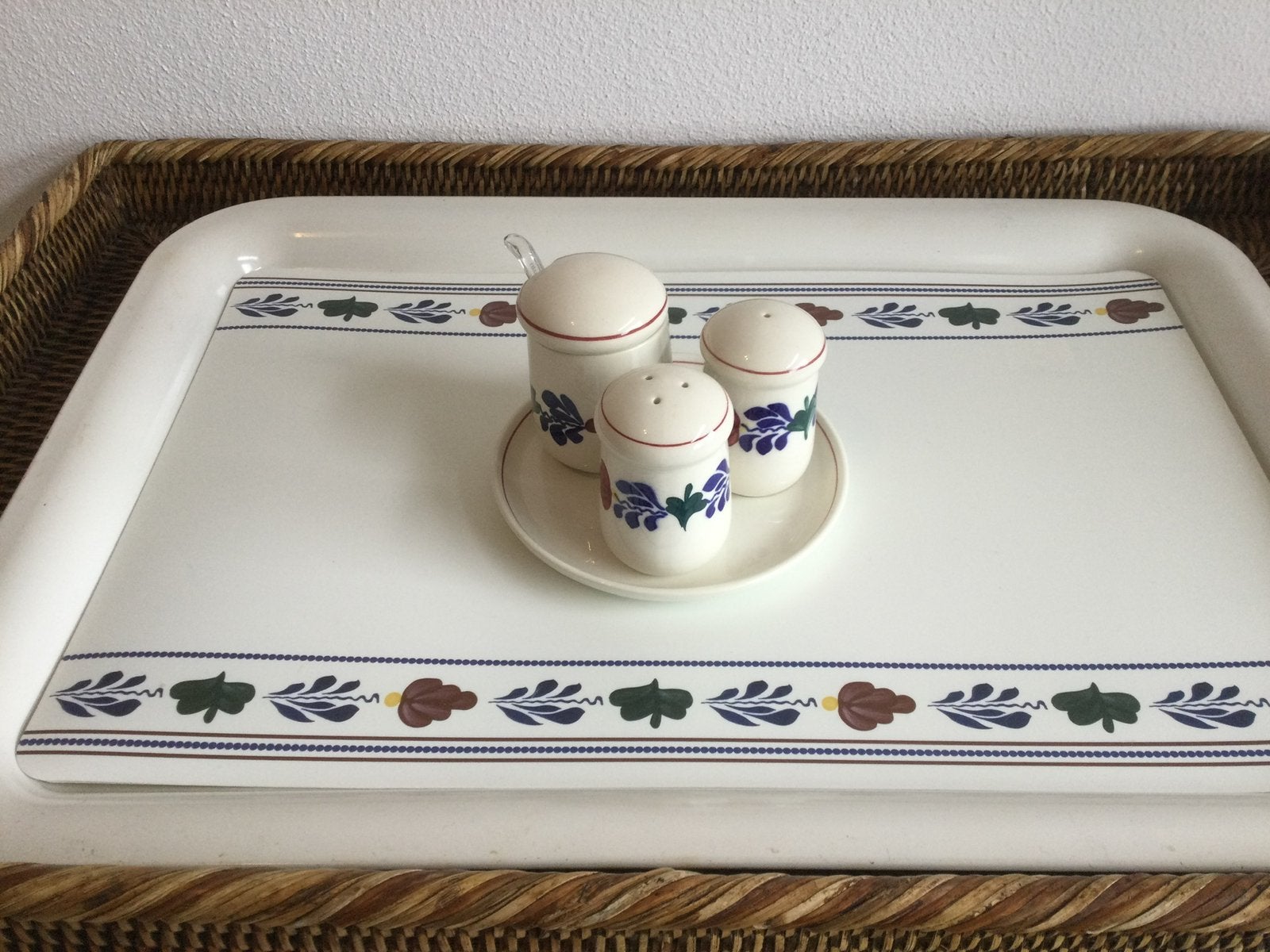 Boerenbont Boch België (Menage set), Ophalen of Verzenden