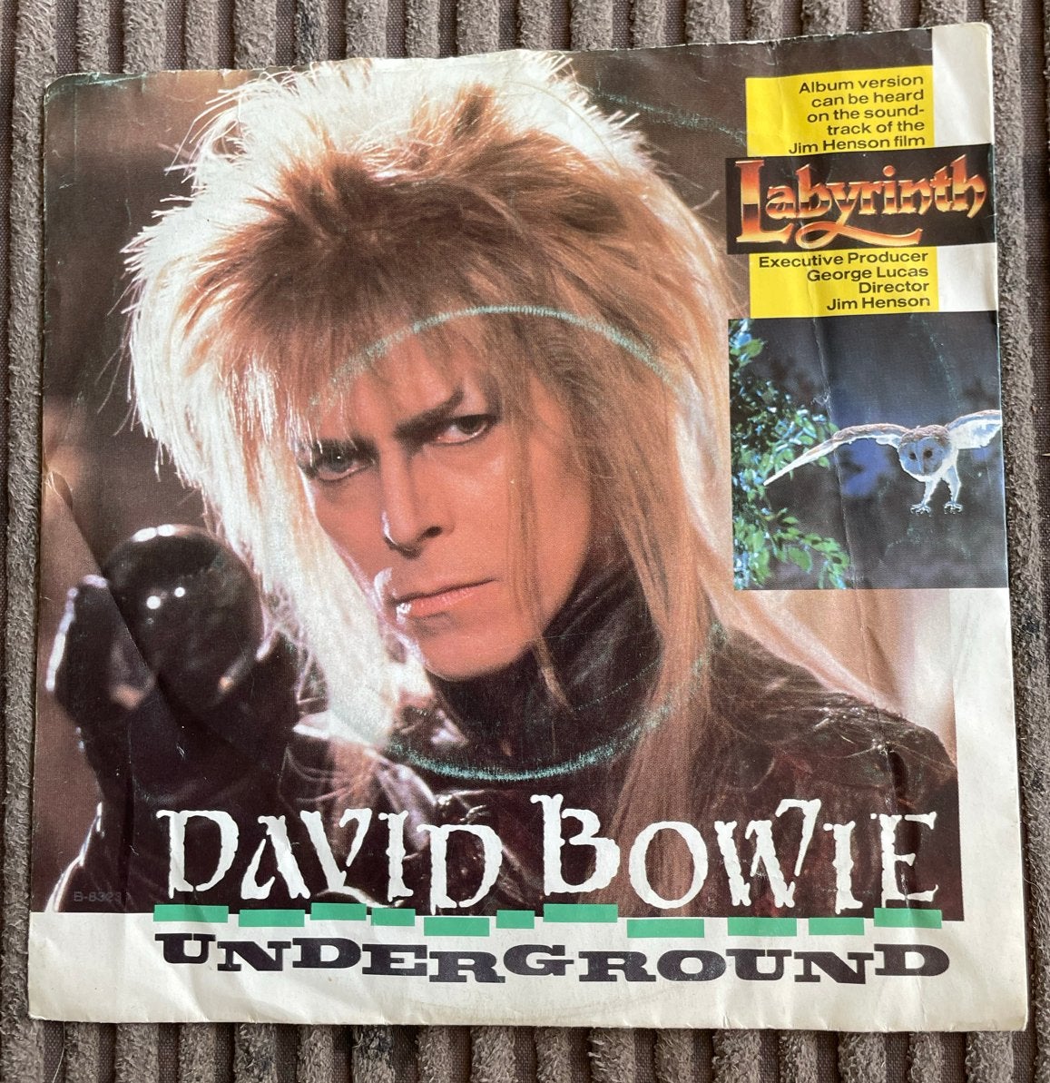 David Bowie - Underground (Labyrinth Soundtrack) Single, Cd's en Dvd's, Vinyl Singles, Gebruikt, Pop, Verzenden