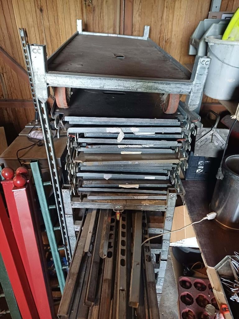 Deense kar, 100 liter of meer, Ophalen, Gebruikt, Transportkar