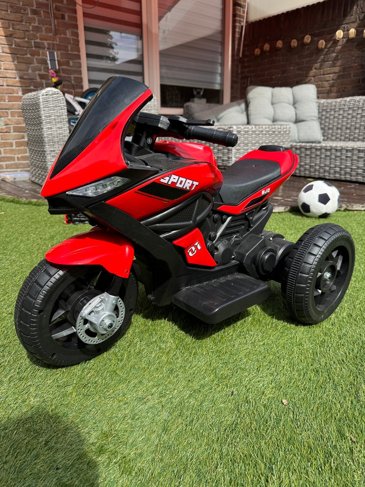 Electric Ride-On Motorcycle for Kids, Ophalen, Loopfiets