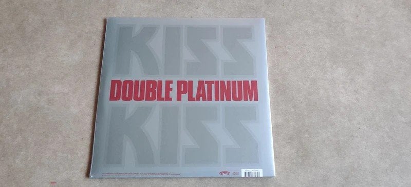 Lp Kiss double platinum grijs marble vinyl, Cd's en Dvd's, Ophalen of Verzenden, Nieuw in verpakking