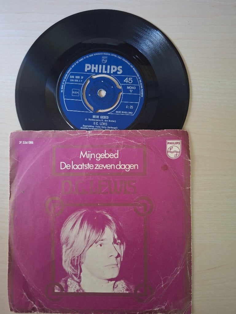 D.C. Lewis Mijn gebed, Cd's en Dvd's, Vinyl Singles, Verzenden, Gebruikt, Nederlandstalig