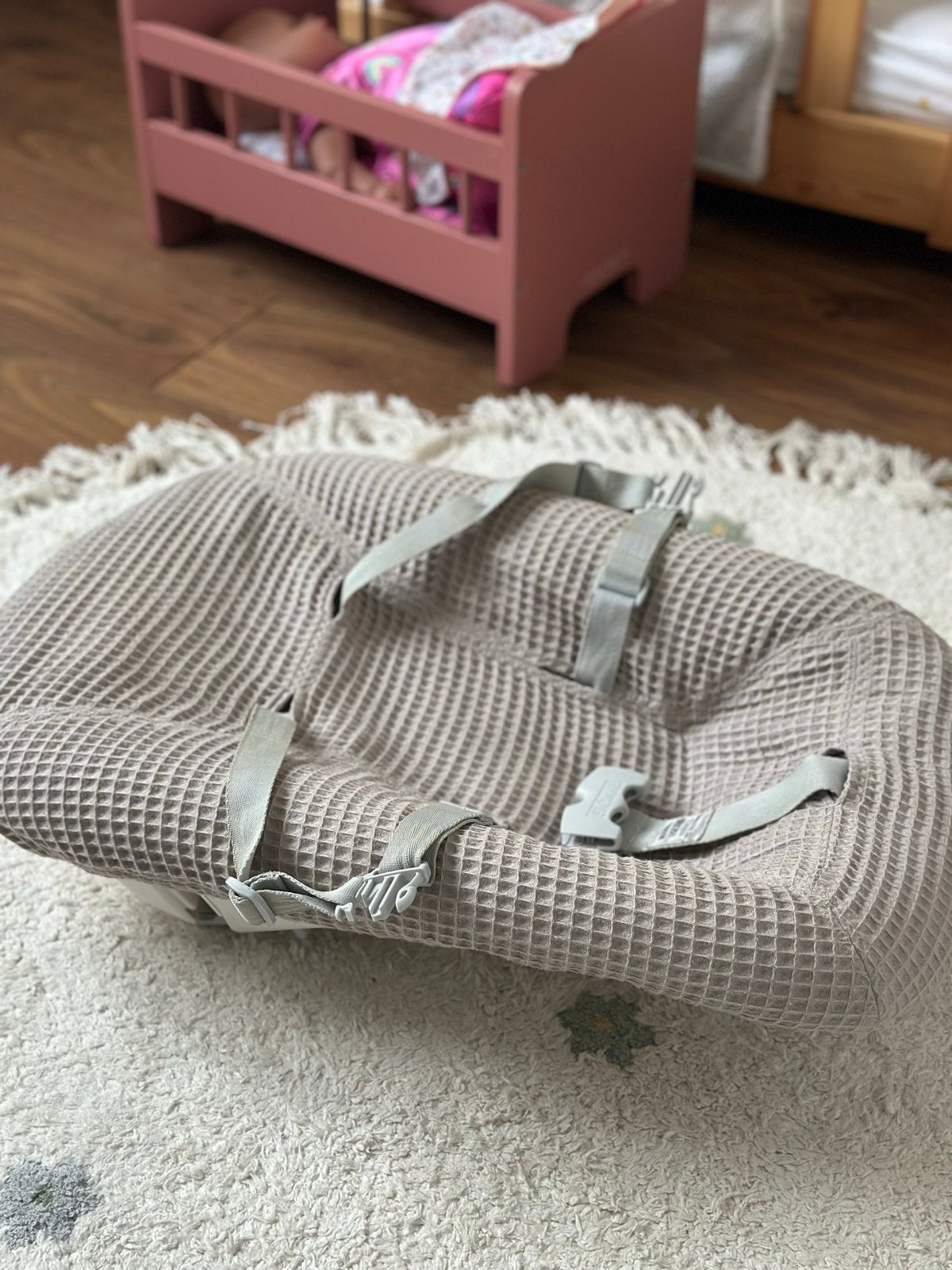 Stokke Tripp Trapp Newborn Set + extra hoes, Ophalen of Verzenden, Zo goed als nieuw, Overige typen, Gordel(s)