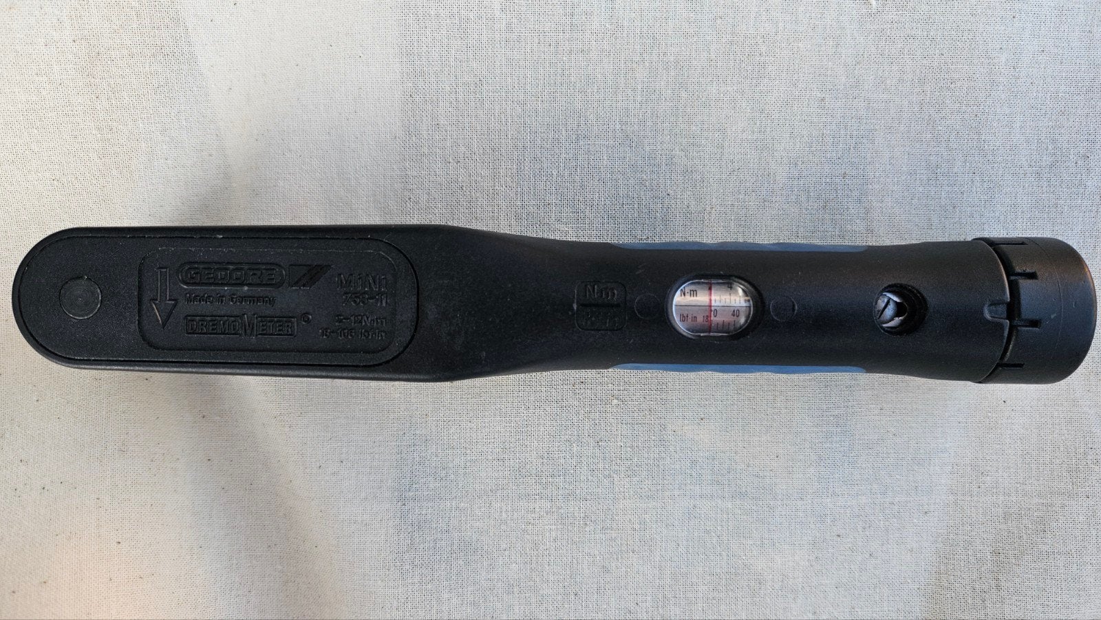 Gedore Dremometer Mini Momentsleutel 2-12 Nm, Doe-het-zelf en Verbouw, Gereedschap | Handgereedschap, Ophalen of Verzenden, Gebruikt