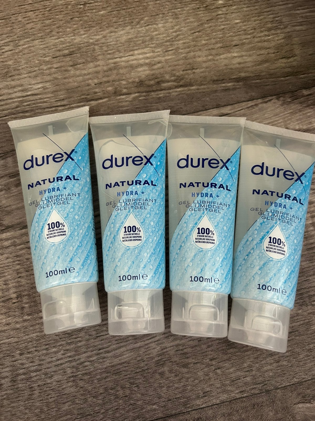 Durex glijmiddel Natural 4 stuks, Ophalen of Verzenden, Nieuw, Overige typen