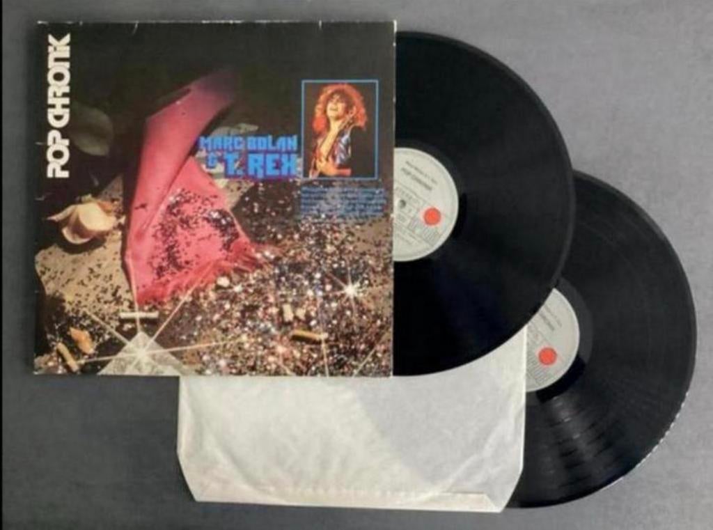 Marc Bolan & T. Rex - Pop Chronic LP, Ophalen of Verzenden, 12 inch