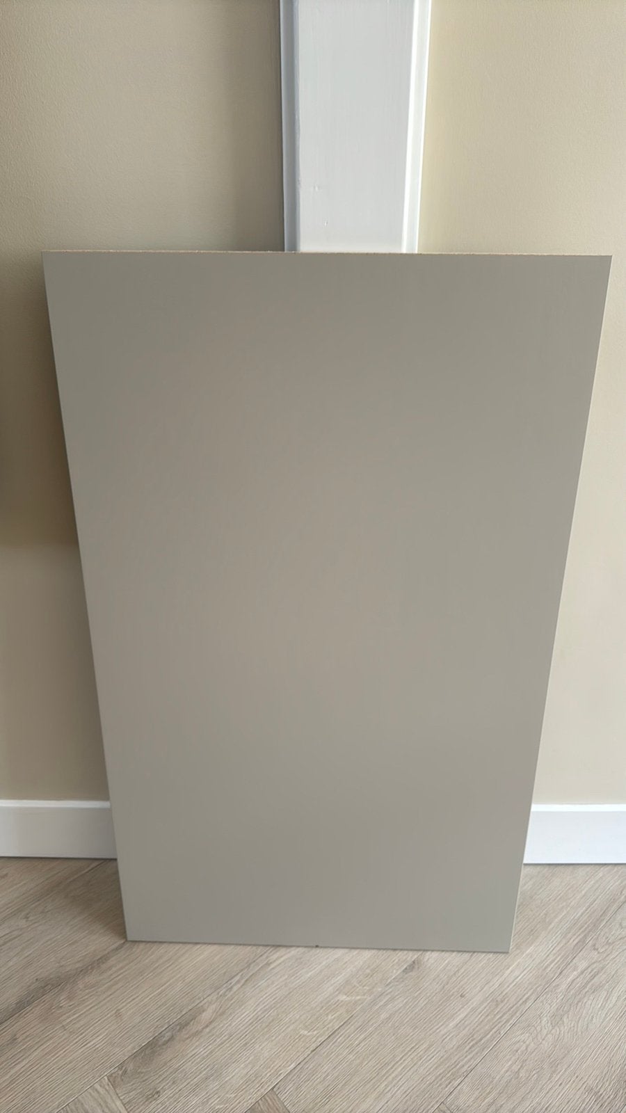 IKEA Komplement plank Grijsbeige 100x58, Ophalen, 50 tot 75 cm, 50 tot 100 cm, Minder dan 100 cm