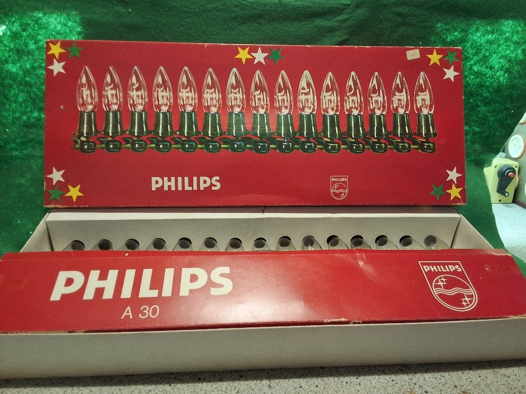 Philips buiten kerstverlichting jaren 70, Ophalen of Verzenden, Gebruikt