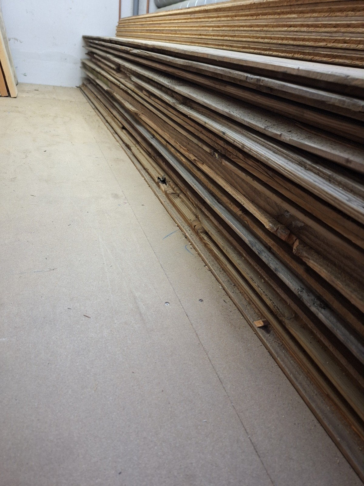 Douglas delen rabat hout, Ophalen, Minder dan 25 mm, Nieuw, Plank