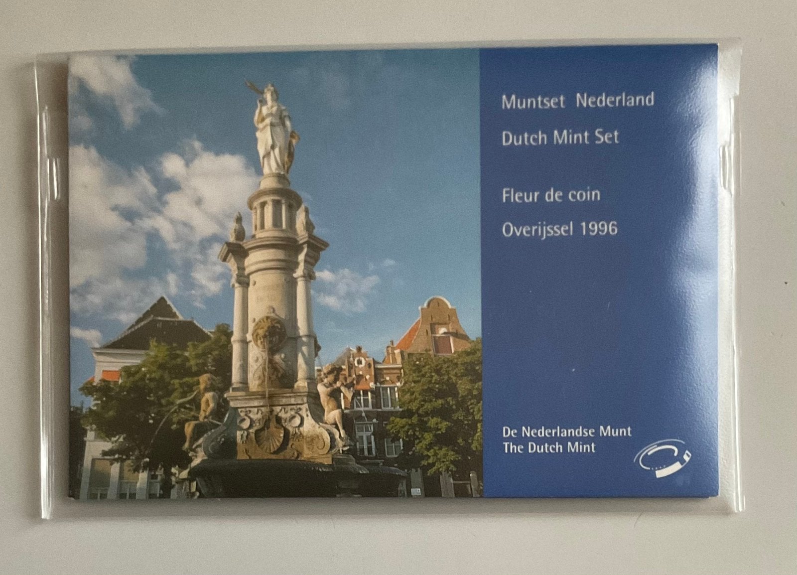Munten - Nederland Jaarset 1996 Overijssel FDC., Ophalen of Verzenden, Koningin Beatrix, Overige waardes, Setje