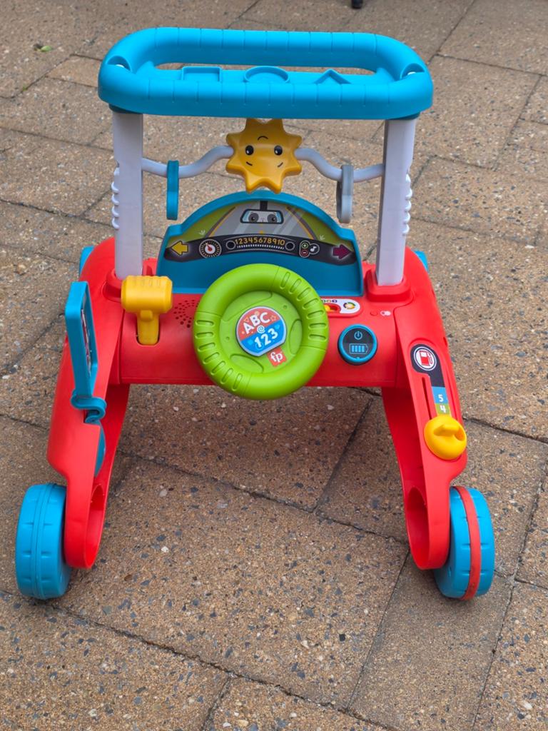 Fisher-Price - Tweezijdige loopwagen  met geluiden., Ophalen, Gebruikt, Overige typen, Met geluid