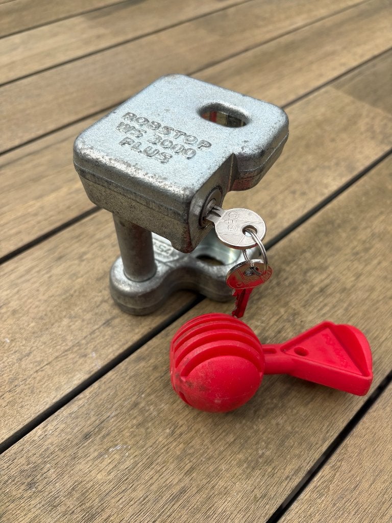 Disselslot Robstop WS3000, Ophalen, Gebruikt