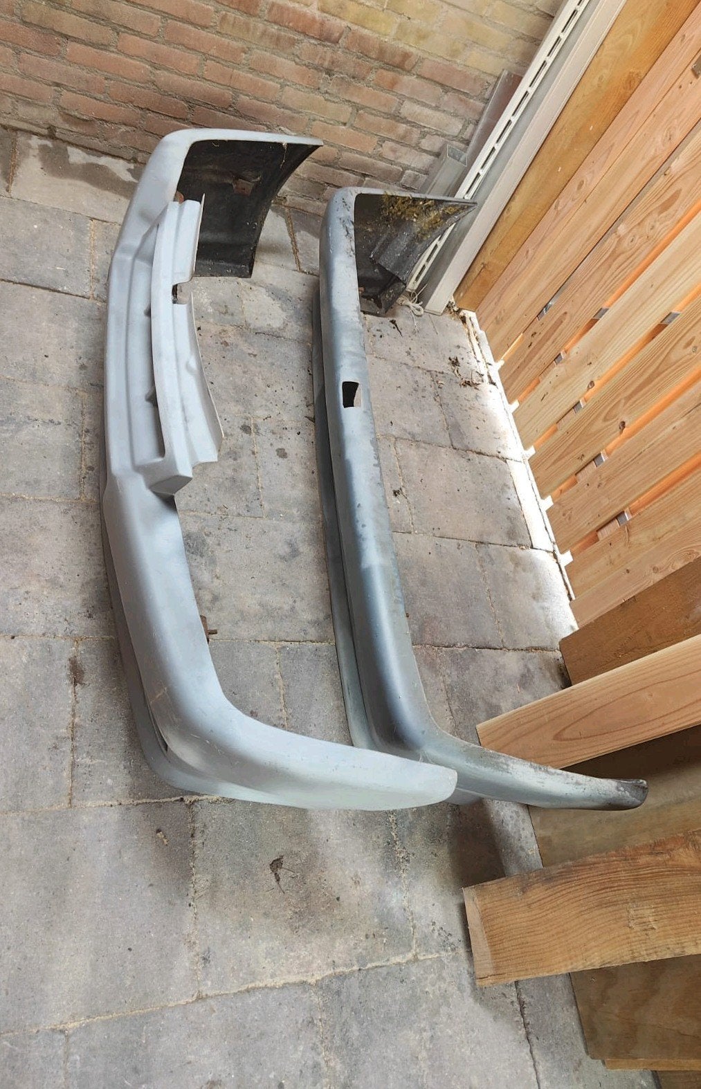 Lester Bumper Set voor Opel Kadett E Hatchback, Ophalen, Gebruikt, Opel, Bumper