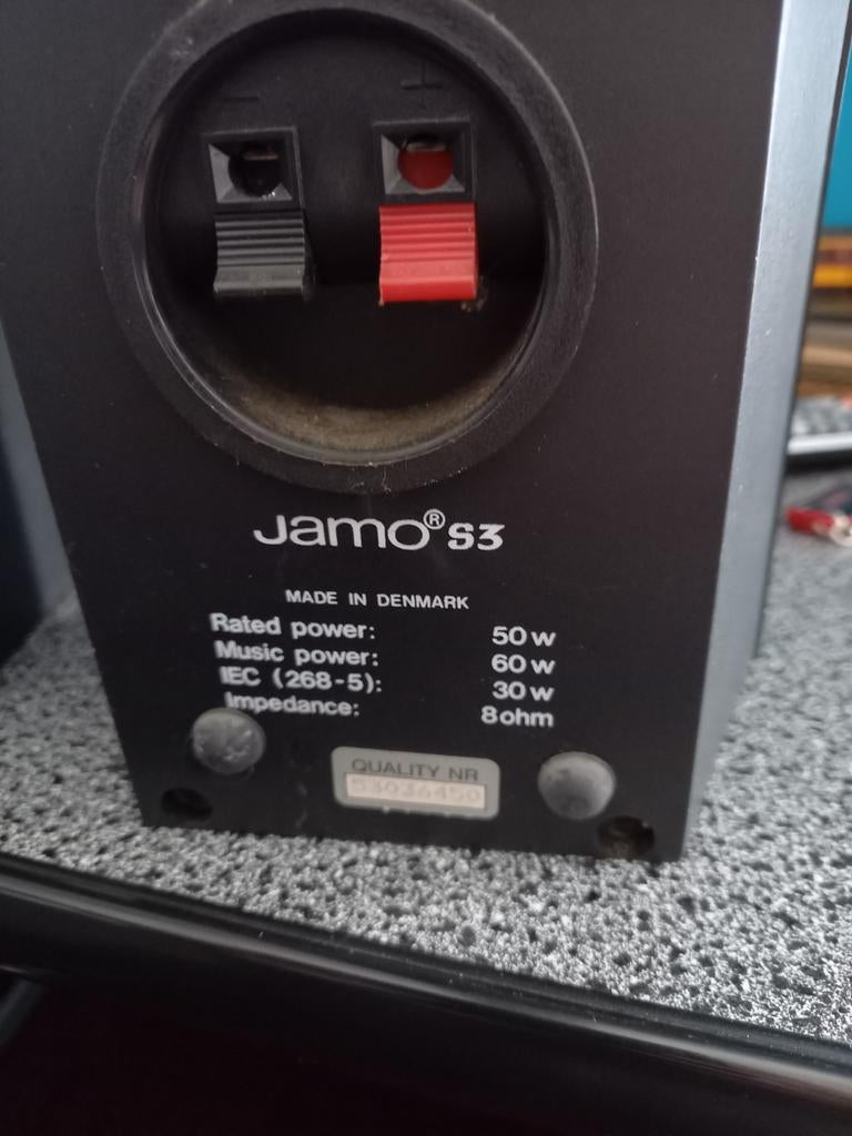 Set Jamo speakers, Ophalen of Verzenden, Front, Rear of Stereo speakers, Jamo