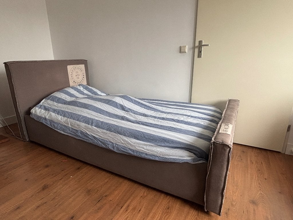 Bed Bink Stapelgoed 90x200 + Bossflex 400 lattenbodem, Huis en Inrichting, Ophalen, Gebruikt, 90 cm, Eenpersoons