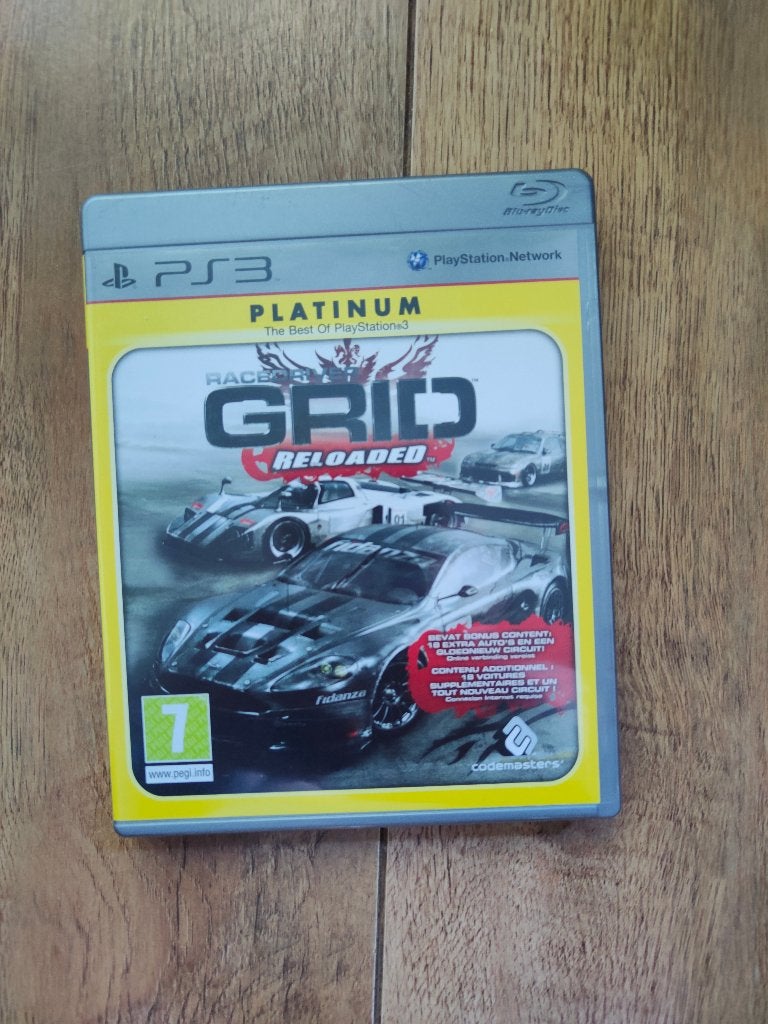 PS3 Spel - Grid Reloaded, 1 speler, Racen en Vliegen, Ophalen of Verzenden, Zo goed als nieuw
