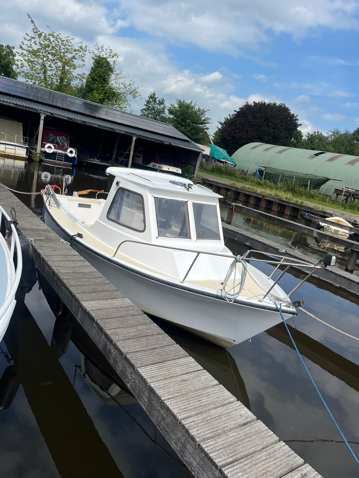 Jeanneau fisher vissers / kajuitboot 6.30 mtr x 2.50 mtr, Watersport en Boten, 70 cm, Gebruikt, Diesel, 27 pk