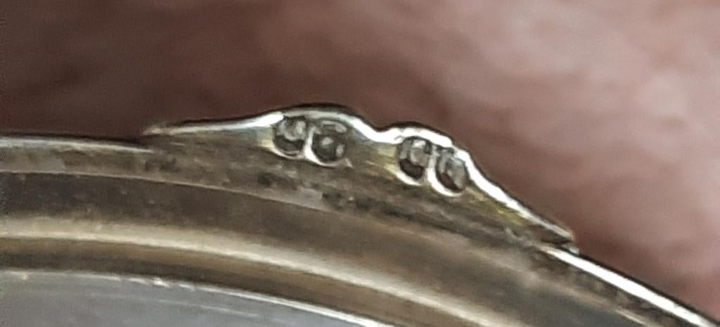 Oude zilveren poederdoos, Antiek en Kunst, Antiek | Goud en Zilver, Ophalen