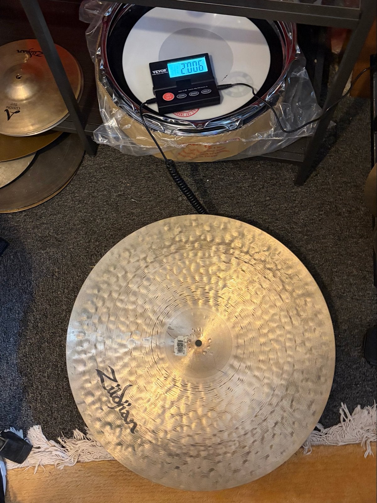 20” Zildjian K Constantinople Light Ride [2001] - 2006g, Gebruikt, Usa, Drums of Percussie, Ophalen of Verzenden