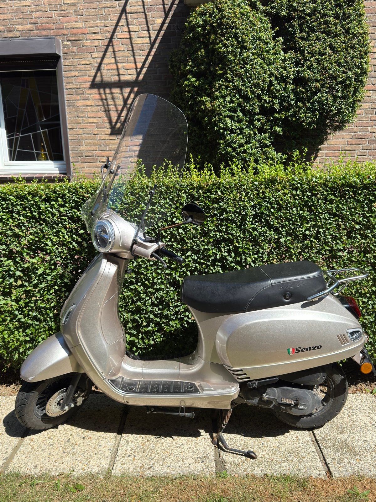 Senzo RivaLux Scooter – Champagne Rosé, Gebruikt, Benzine, Ophalen, Overige merken