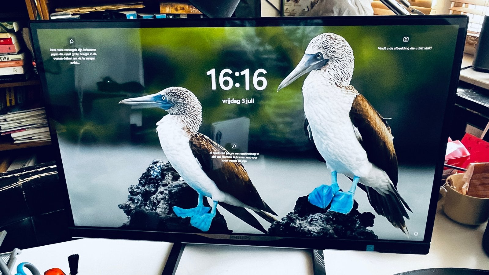 Philips 278G4DHSD 27” Ambilight Monitor 3D  gebruikt, Gebruikt, IPS, Full HD, 27"