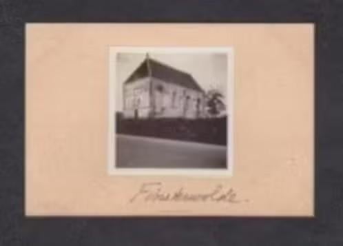 Foto Finsterwolde Stefanuskerk Jaren 30., Foto, Ophalen of Verzenden, Zo goed als nieuw, Gebouw