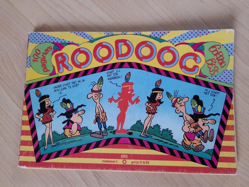 STRIPBOEK ROODOOG nr. 1 Gordon Bess, Eén stripboek, Ophalen of Verzenden, Gelezen