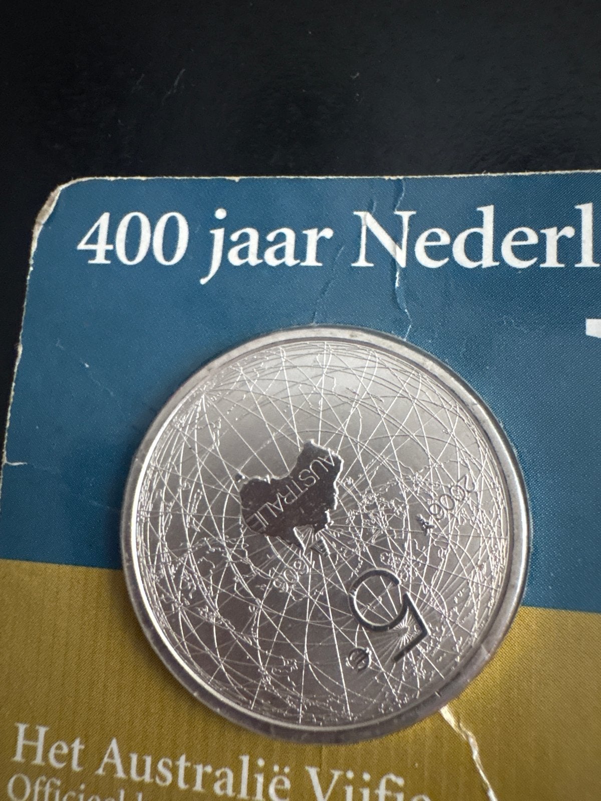 Australië Vijfje 2006 - 400 jaar Nederland-Australië, Postzegels en Munten, Munten | Nederland, Ophalen, Overige waardes, Losse munt