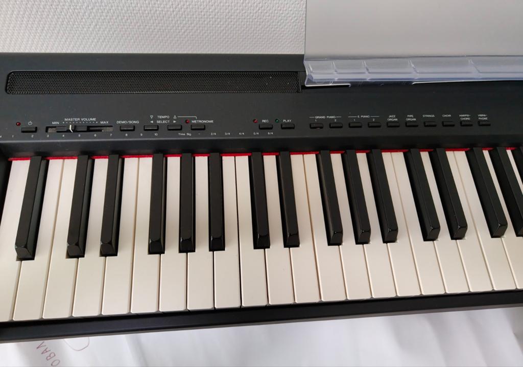 Yahama P-95 piano, Ophalen of Verzenden, Gebruikt, 88 toetsen, Yamaha