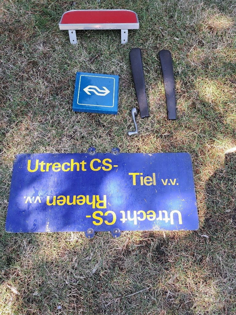 NS Noodrem, deurklink, kapstok, treintafel etc, Ophalen, Gebruikt, Trein, Overige typen