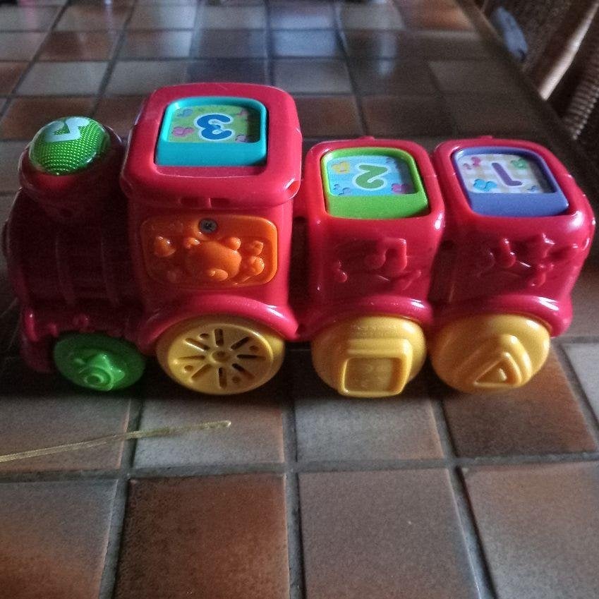 Vtech - baby dierenvriendjes trein - 6 tot 36 maanden, Ophalen of Verzenden, Zo goed als nieuw, Overige typen