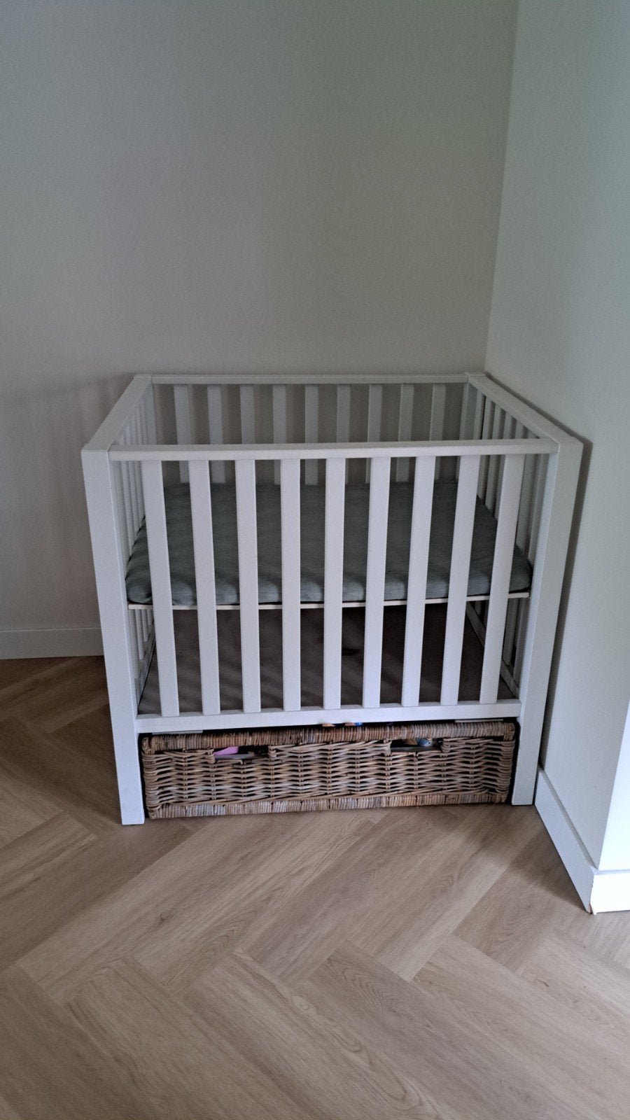 Baby box met matras, Ophalen, Gebruikt, 70 tot 85 cm, Minder dan 140 cm