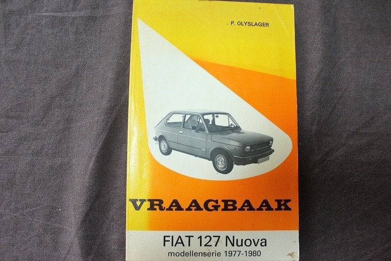 Fiat 127 Nuova 1977 - 1980 vraagbaak werkplaatsboek, Ophalen of Verzenden
