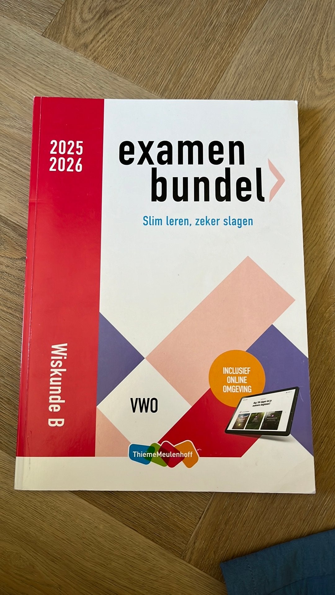 Examenbundel Wiskunde B vwo 2025-2026, Boeken, Ophalen of Verzenden, Zo goed als nieuw, VWO