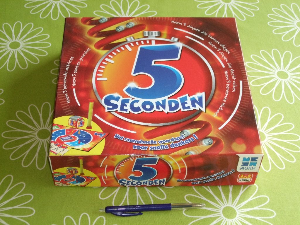 5 Seconden Familie bordspel, Hobby en Vrije tijd, Gezelschapsspellen | Bordspellen, Vijf spelers of meer, Ophalen of Verzenden