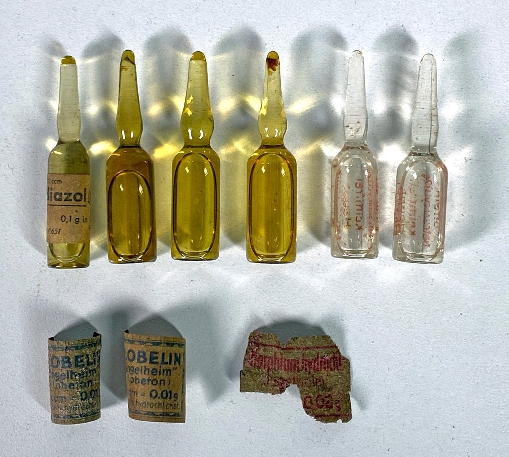 Lobelin ampullen militaria, Ophalen, Landmacht, Duitsland, Overige typen