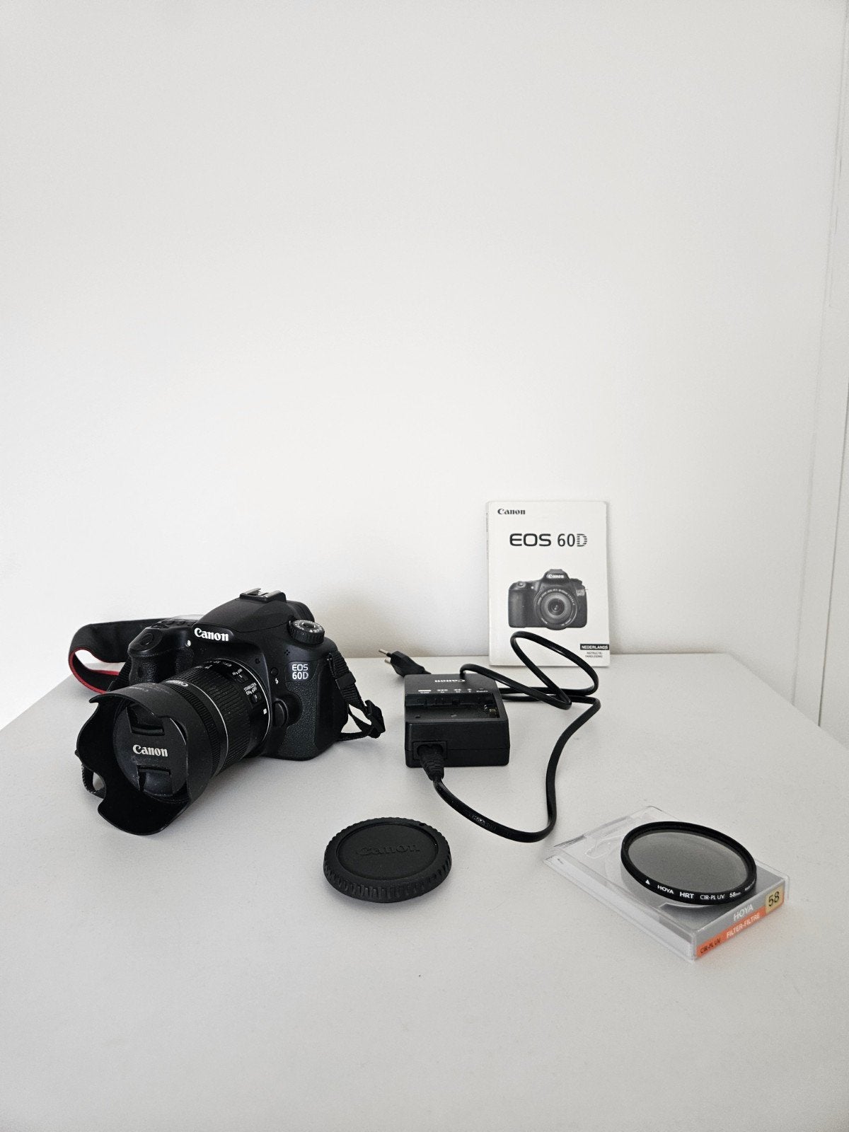 Canon eos 60d, Audio, Tv en Foto, Fotocamera's Digitaal, Ophalen, Gebruikt, Spiegelreflex, Canon
