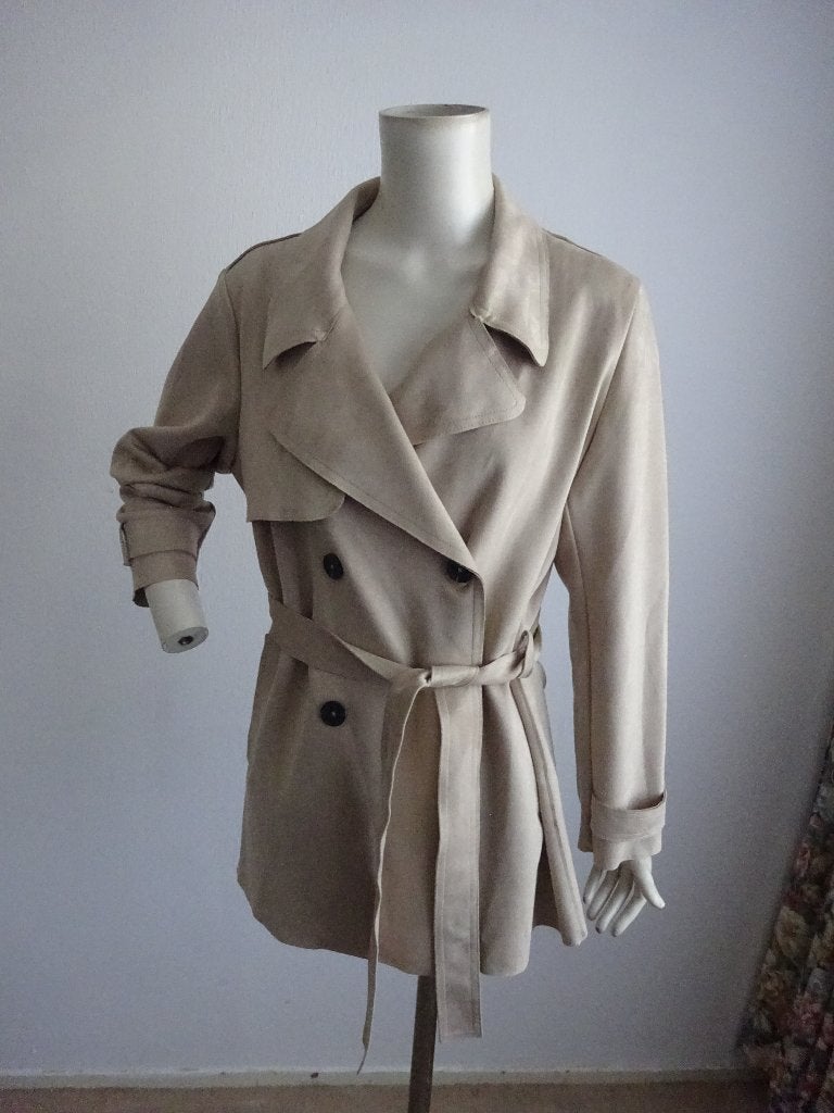 Zara trenchcoat mt XL, Maat 46/48 (XL) of groter, Ophalen of Verzenden, Zo goed als nieuw, Zara