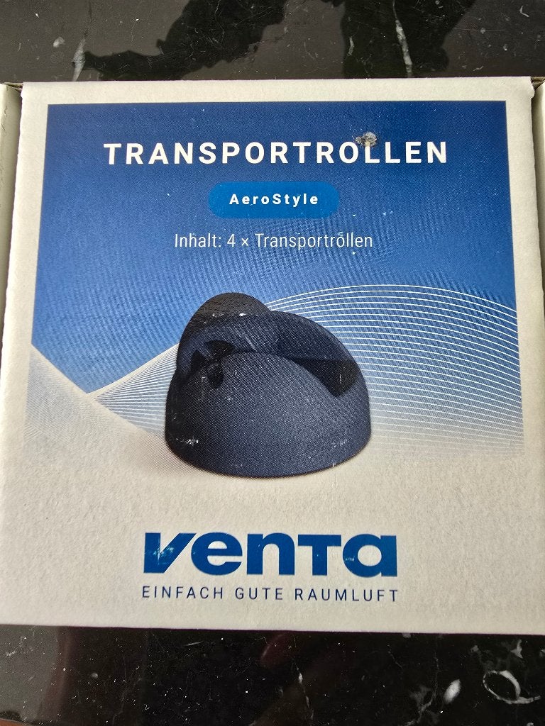 Originele transportrollen voor Venta AeroStyle LW73 / LW74, Ophalen of Verzenden, Zo goed als nieuw, Luchtbevochtiger