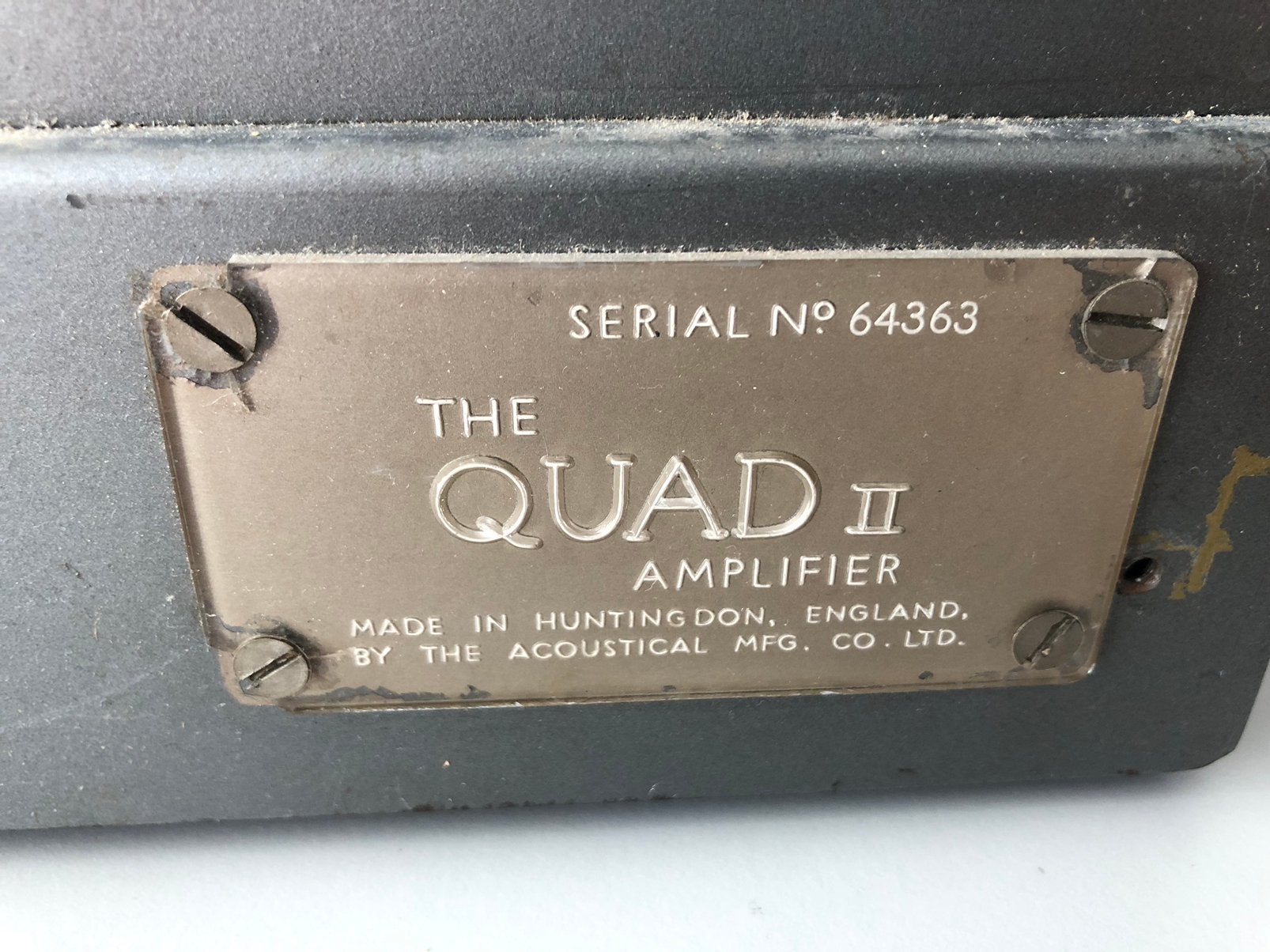 The quad II eindversterker, Minder dan 60 watt, Ophalen, Overige merken, Gebruikt