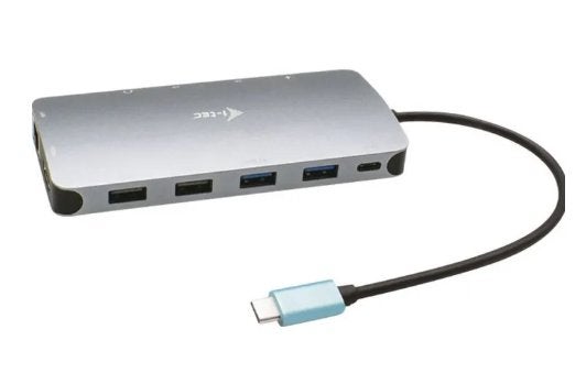 i-Tec USB-C Metal Nano 3x Display Docking Station, Ophalen of Verzenden, Zo goed als nieuw, I-tec, Docking station