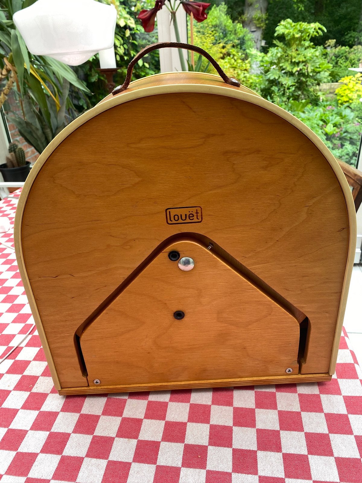 Spinnewiel Louet S40 Hatbox kofferspinnewiel reisspinnewiel, Hobby en Vrije tijd, Spinnewielen en Spinnen, Ophalen, Gebruikt, Spinnewiel