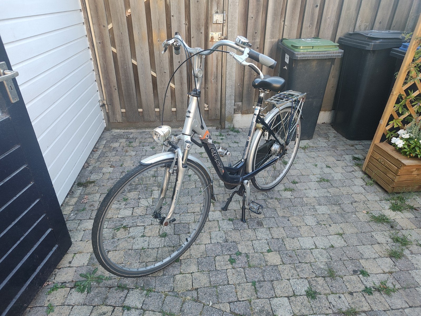 Omgebouwde Damesfiets - Voormalige E-bike, Velgrem, Versnellingen, Ophalen, Overige merken
