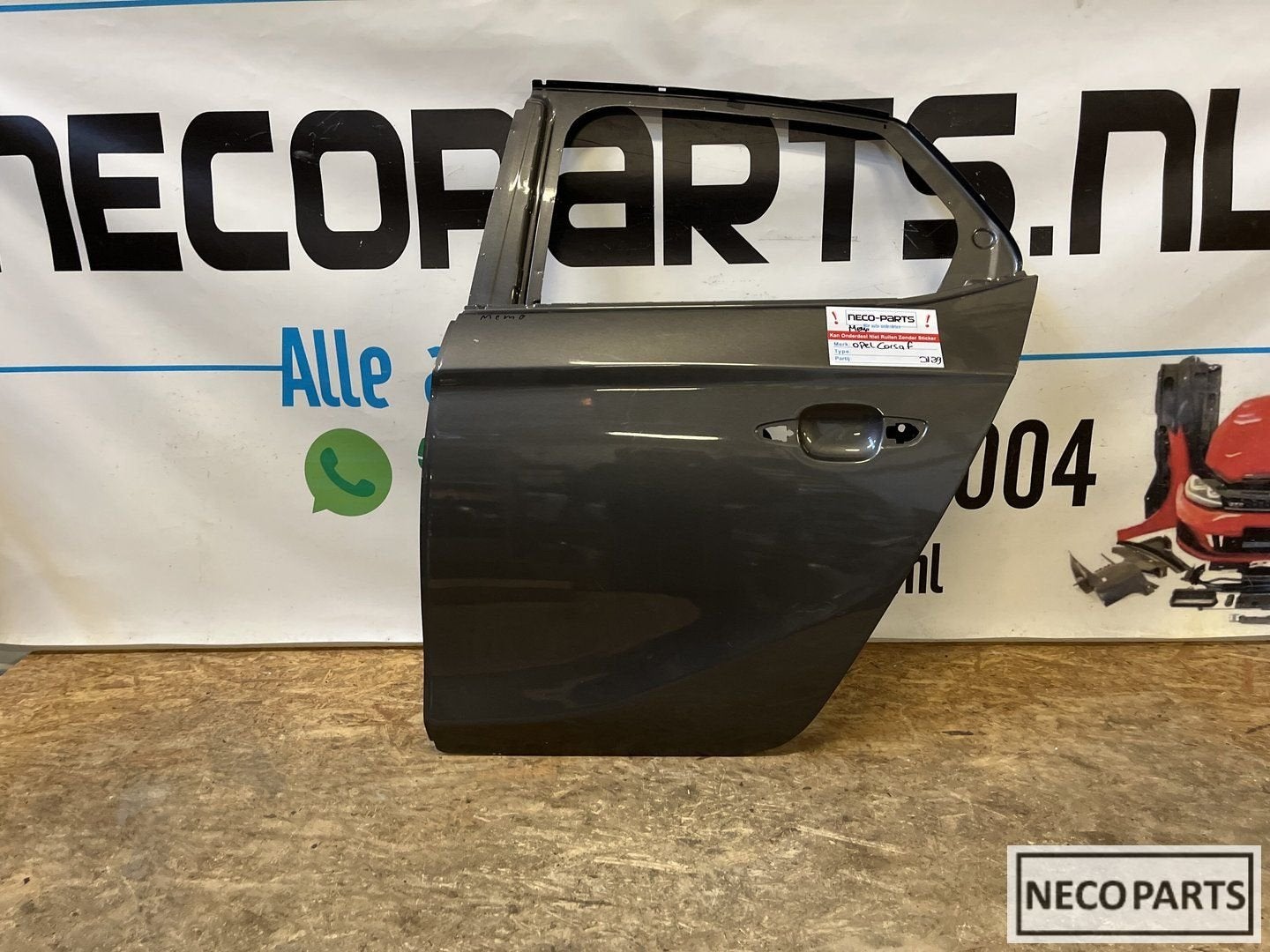 OPEL CORSA F PORTIER PORTIEREN DEUR ORIGINEEL, Gebruikt, -, Opel, Ophalen of Verzenden