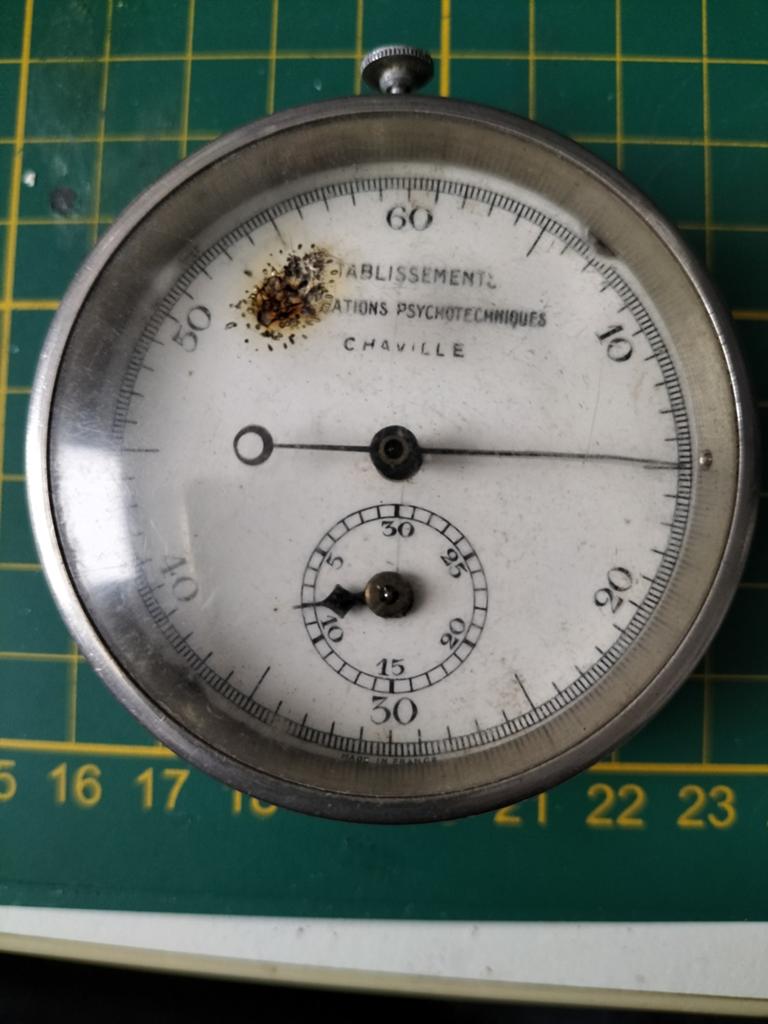 Vintage Stopwatch Etablissements Psychotechniques Chaville, Ophalen of Verzenden