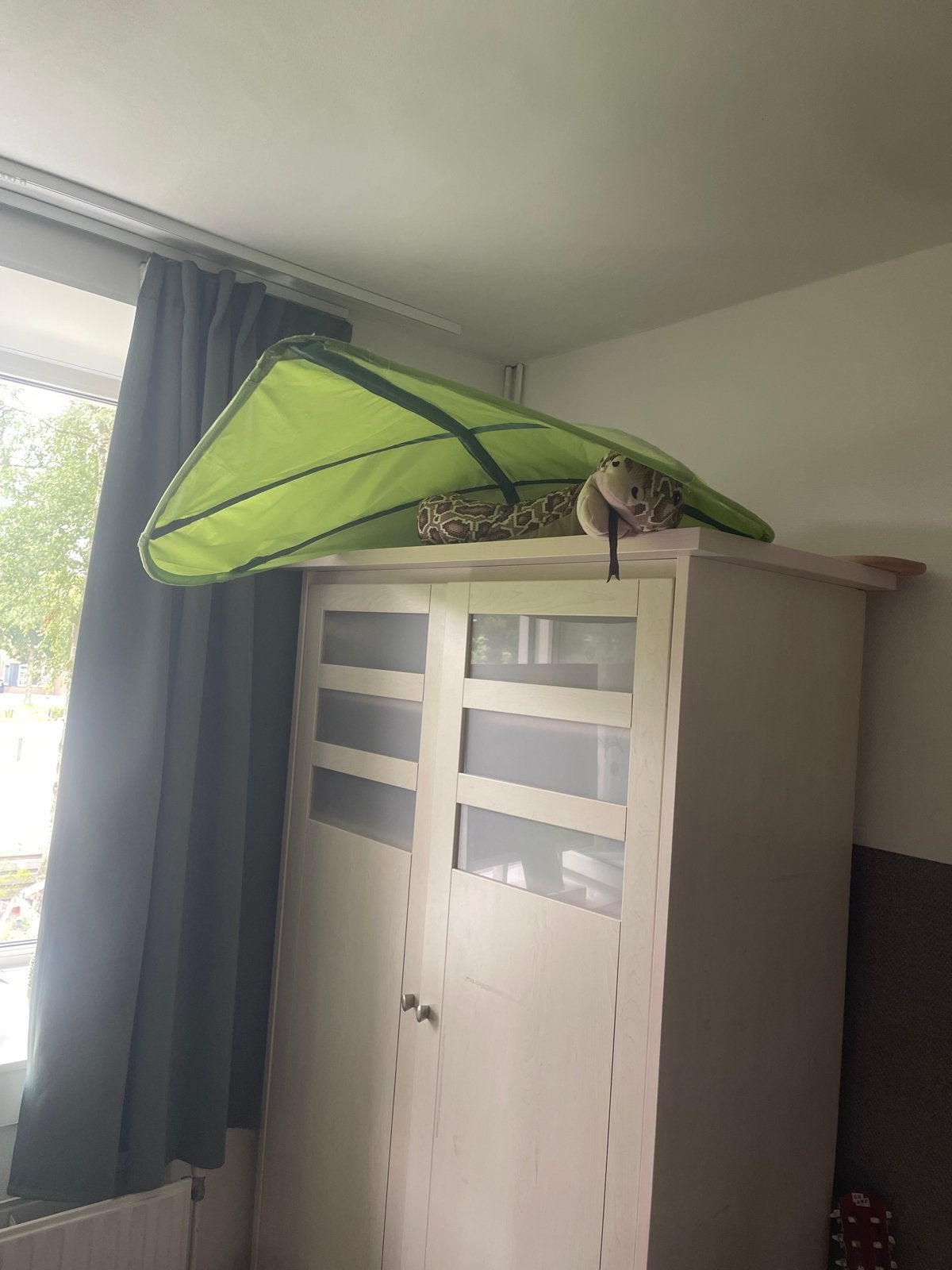 IKEA Muurblad - Decoratief groen blad voor aan de muur, Ophalen, Gebruikt, Jongen of Meisje